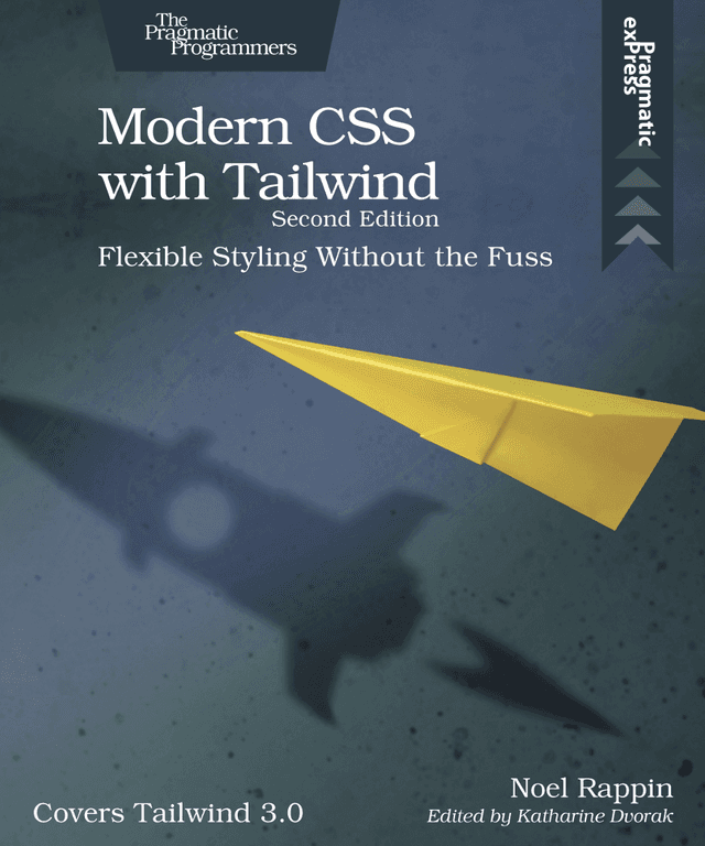 Modern CSS with Tailwind book cover